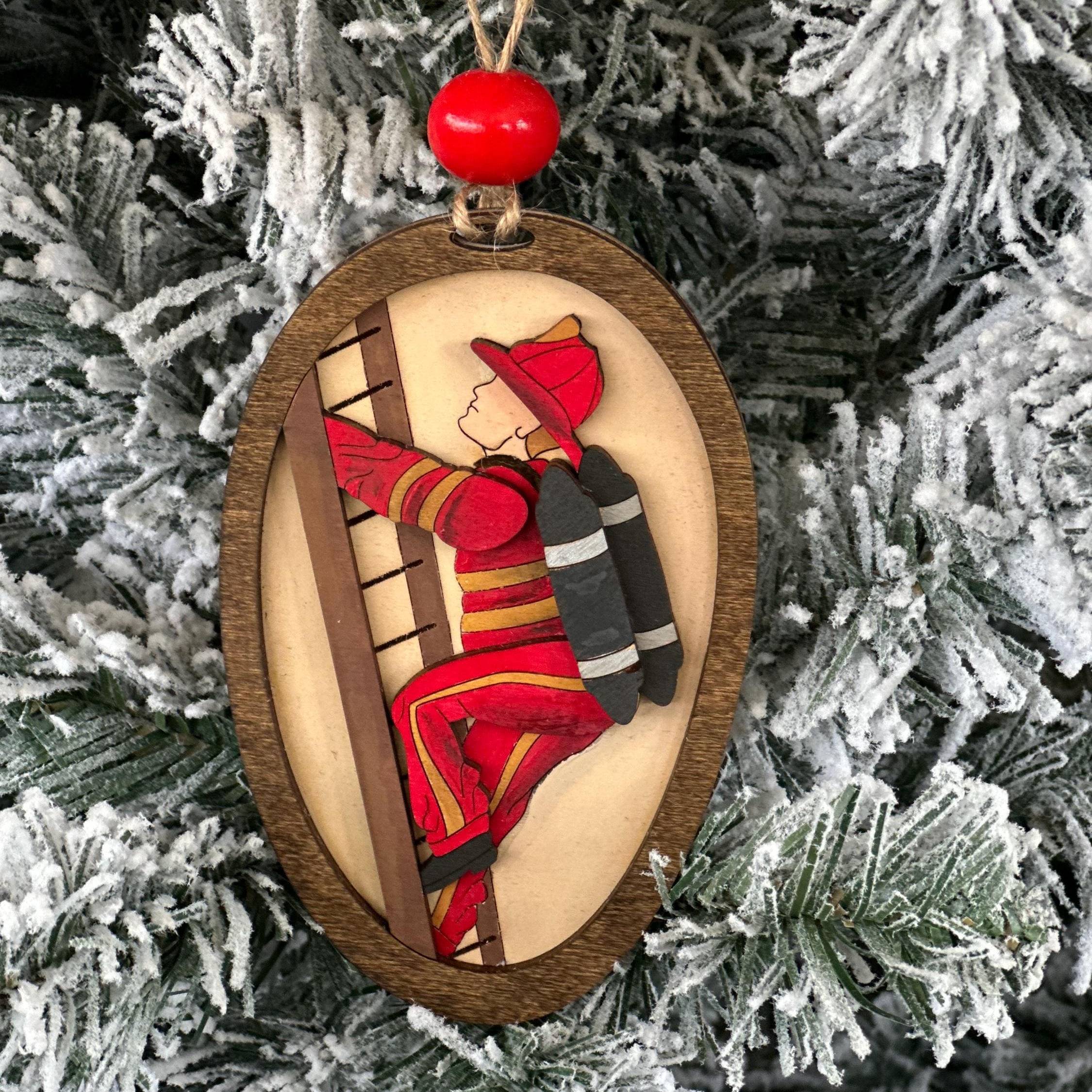 Firefighter Ornament | Meaningful Gifts💓