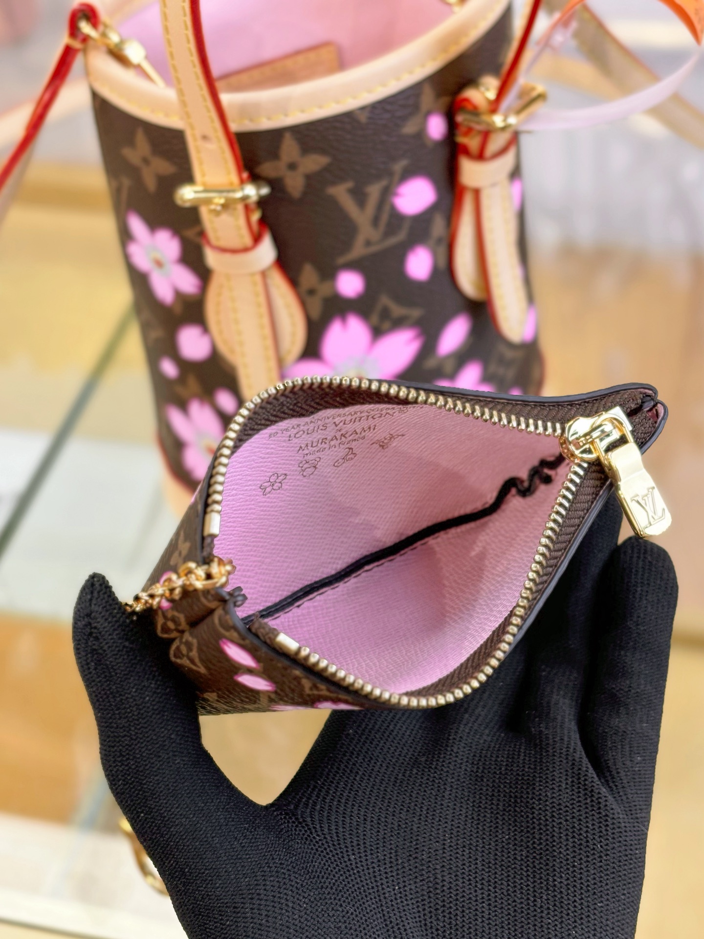 Louis Vuitton x TM NANO BUCKET Handbag M13417