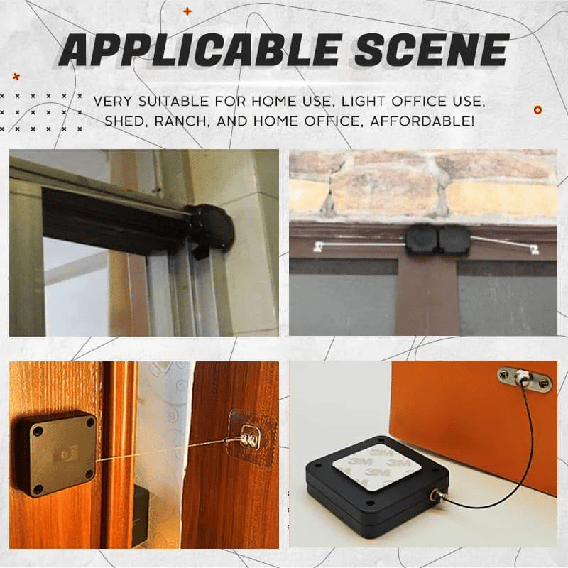 Automatic Pull Cord Door Closer