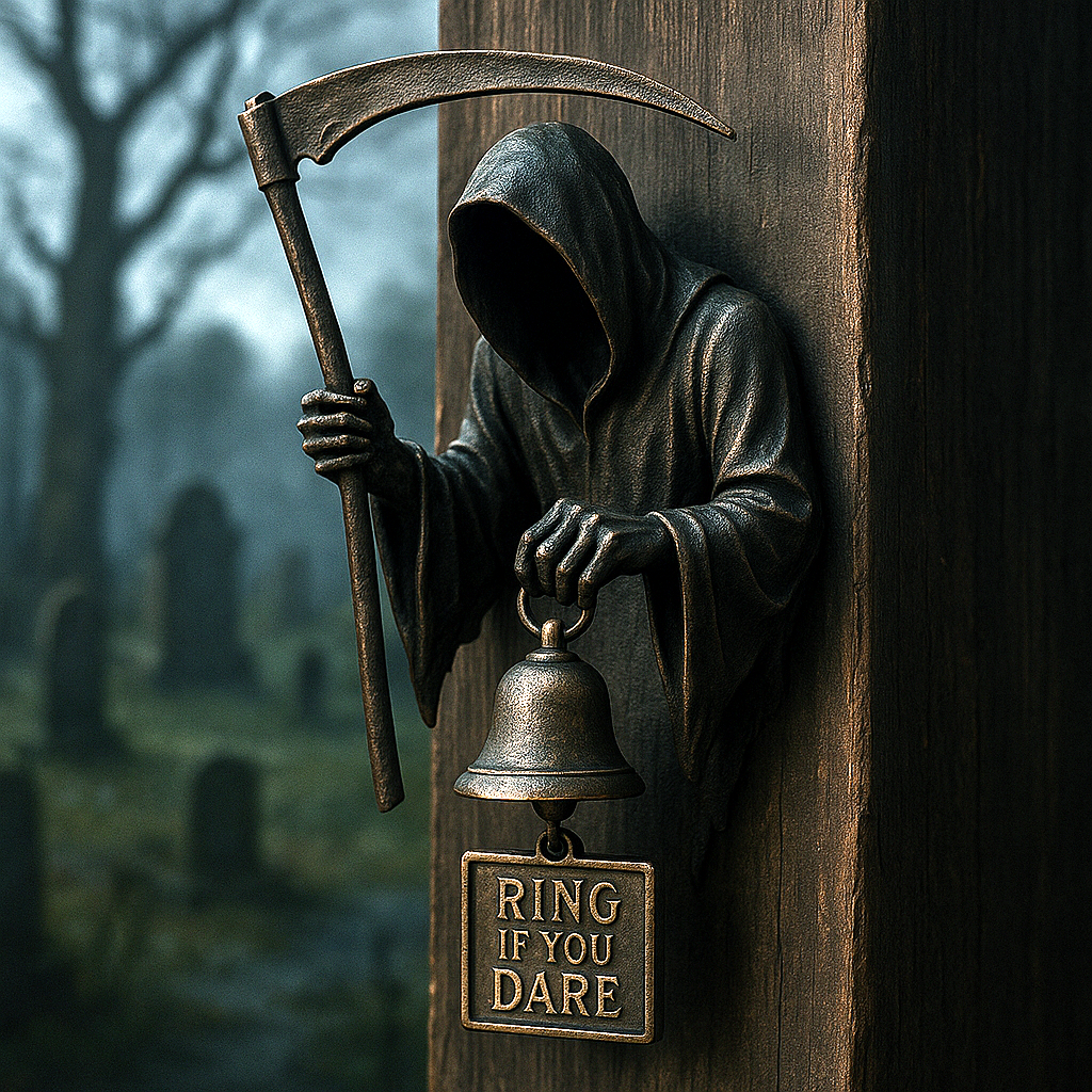 Grim Reaper Wall Bell💀 | Ring If You Dare