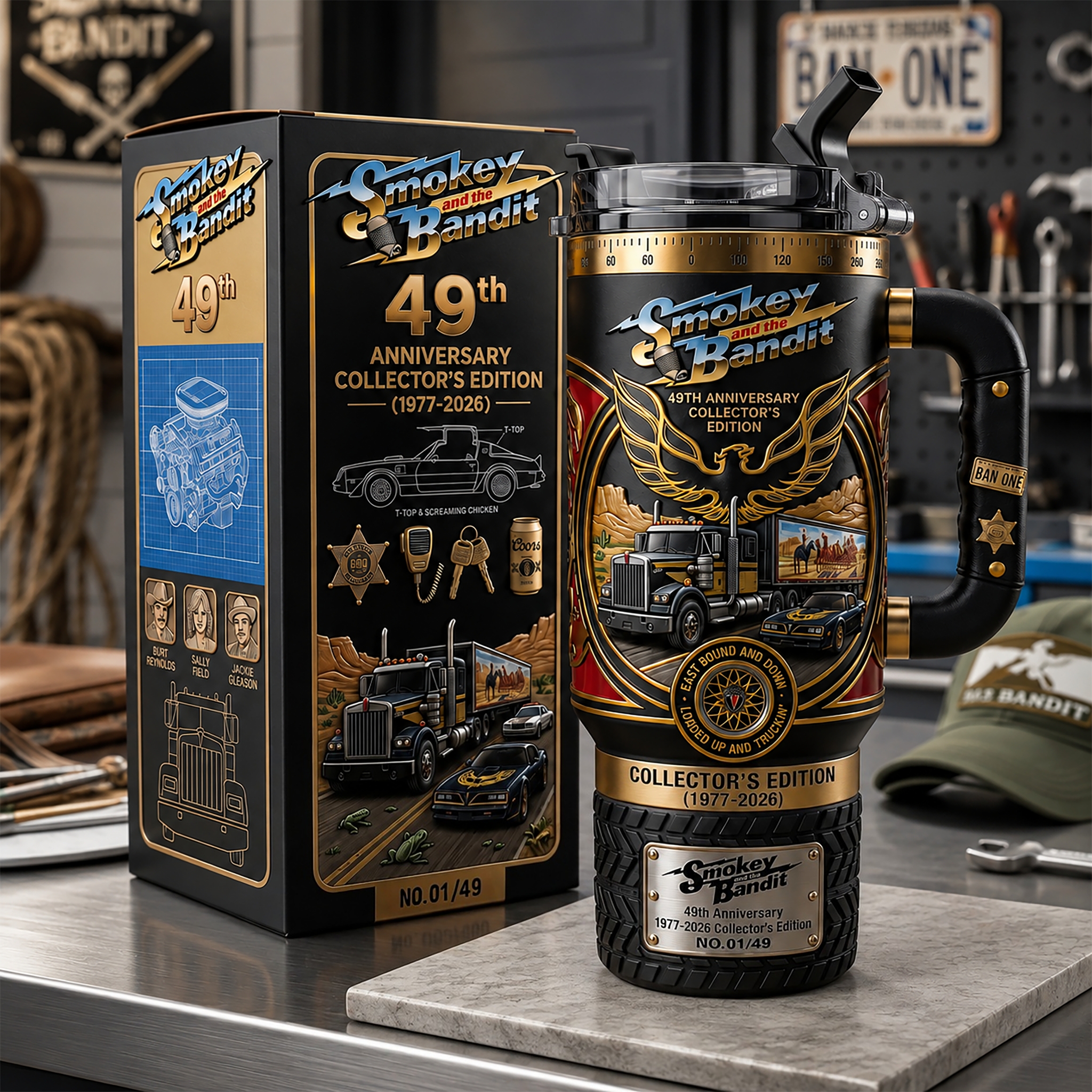 Smokey and the Bandit 49th Anniversary Collector’s Edition Tumbler