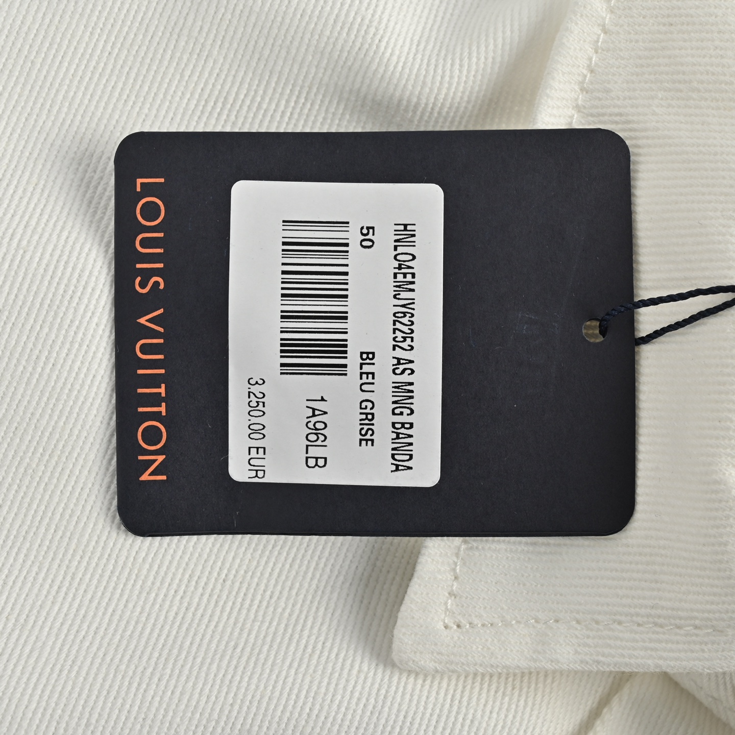 Louis Vuitton 25ss leather label pocket denim short sleeve shirt