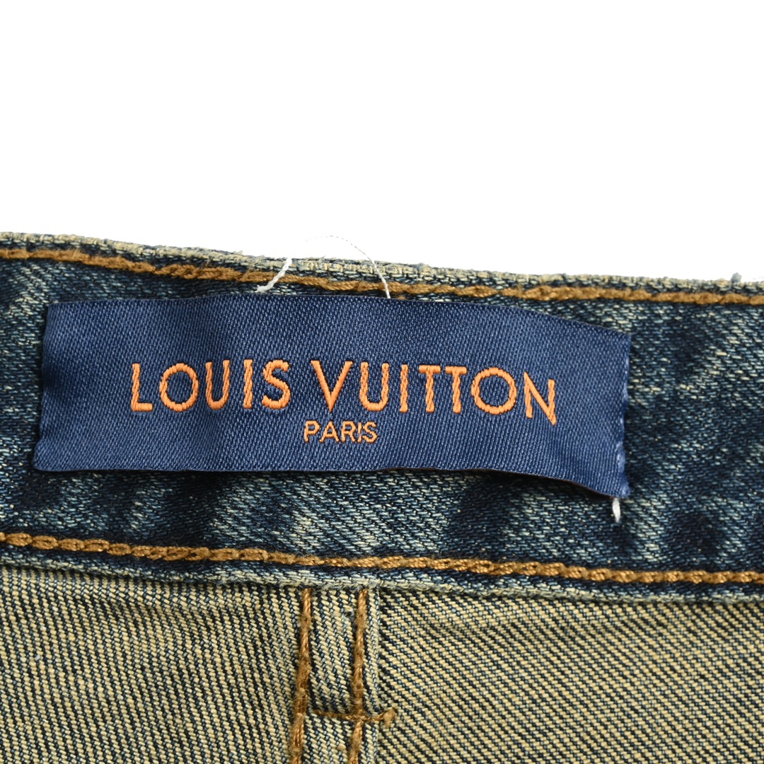 Louis Vuitton 24Fw Pocket Fun Graffiti Jeans