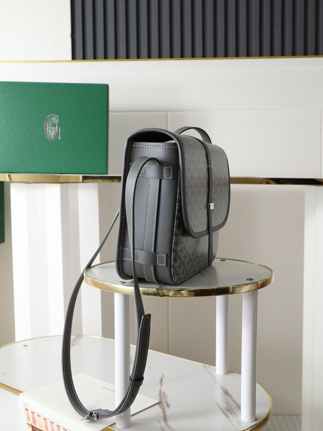 Goyard belvedère shoulder bag 244
