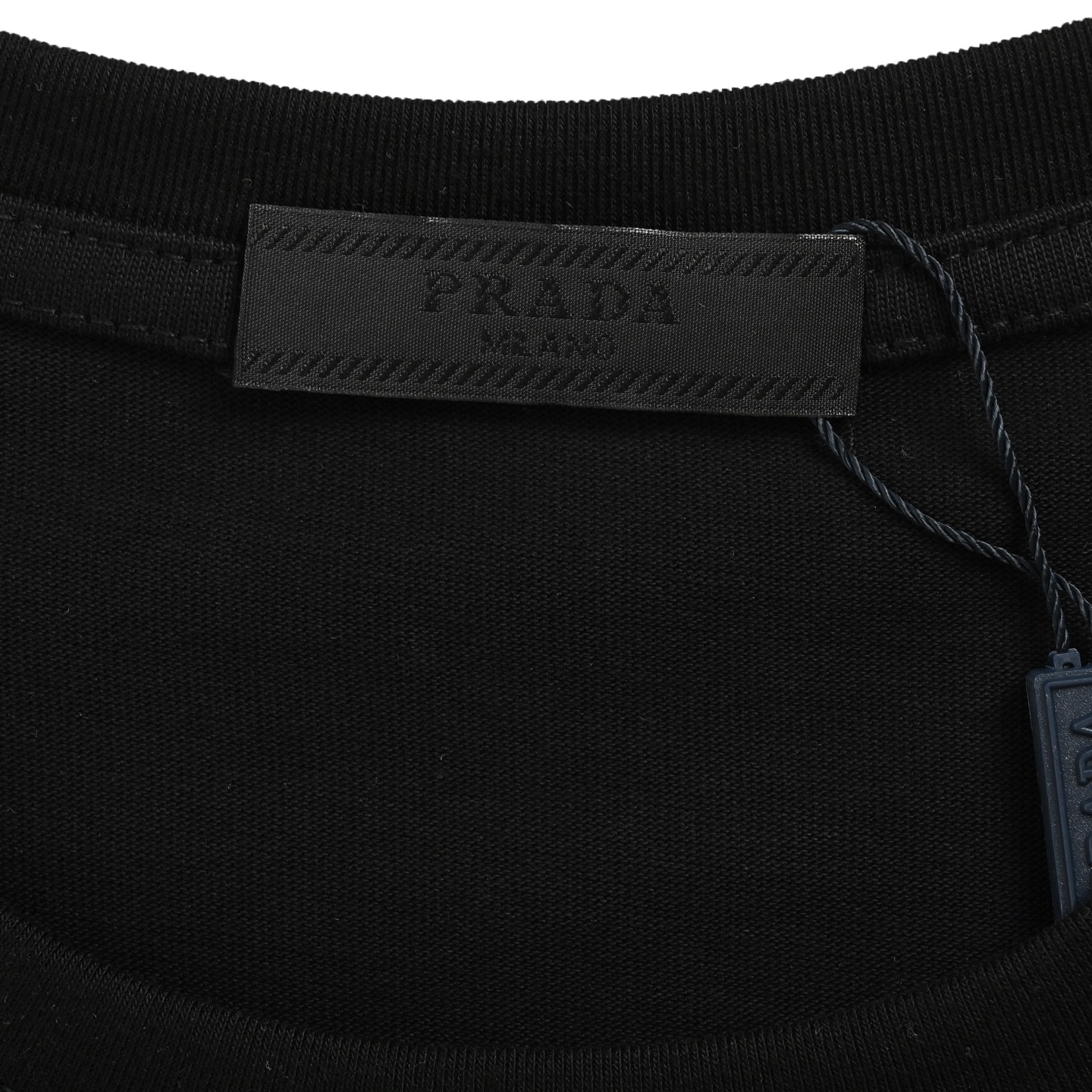 Prada classic letter logo print short sleeve
