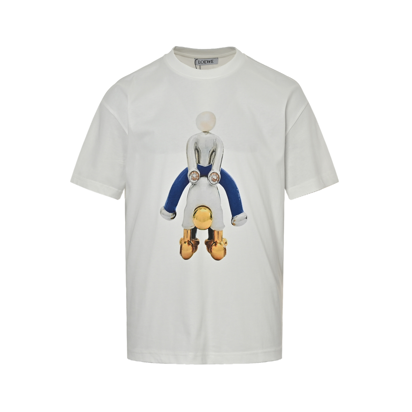 Loewe 25ss cartoon doll print short sleeve