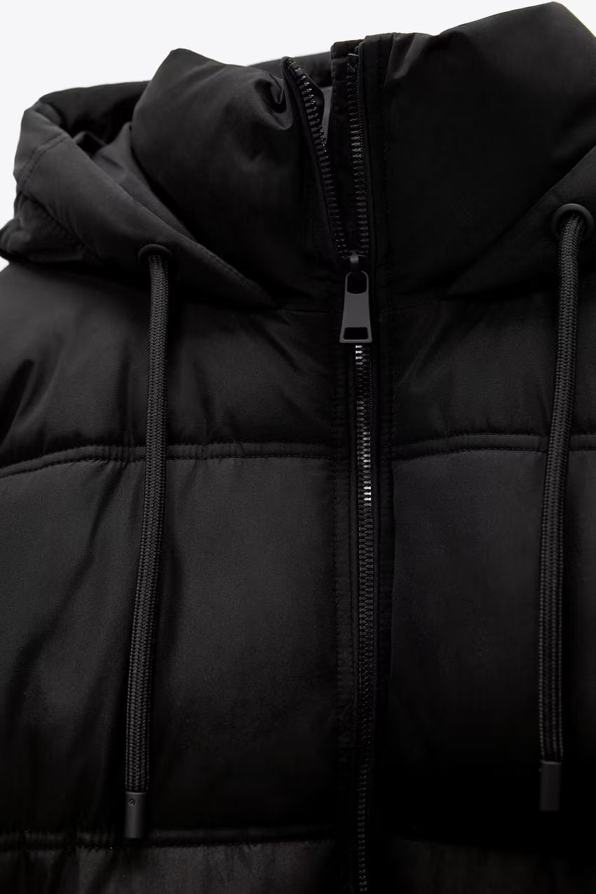Short down Coat Women Hooded Cotton Coat Jacket