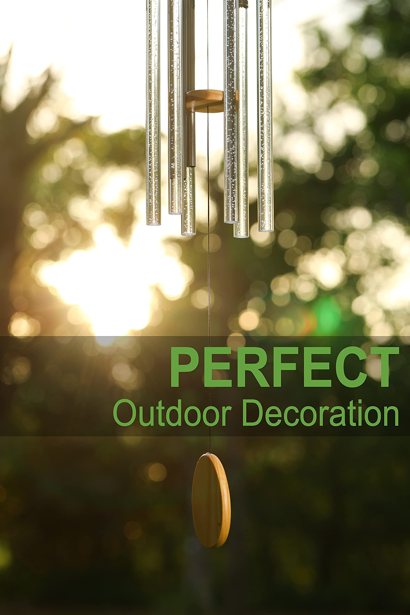 🔥ON SALE - 50% OFF🔥Solar Wind Chimes 6 Color‑Changing LED Bars (37