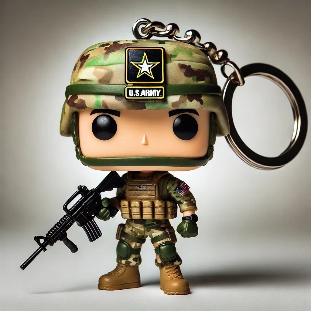 U.S Military POP Keychains