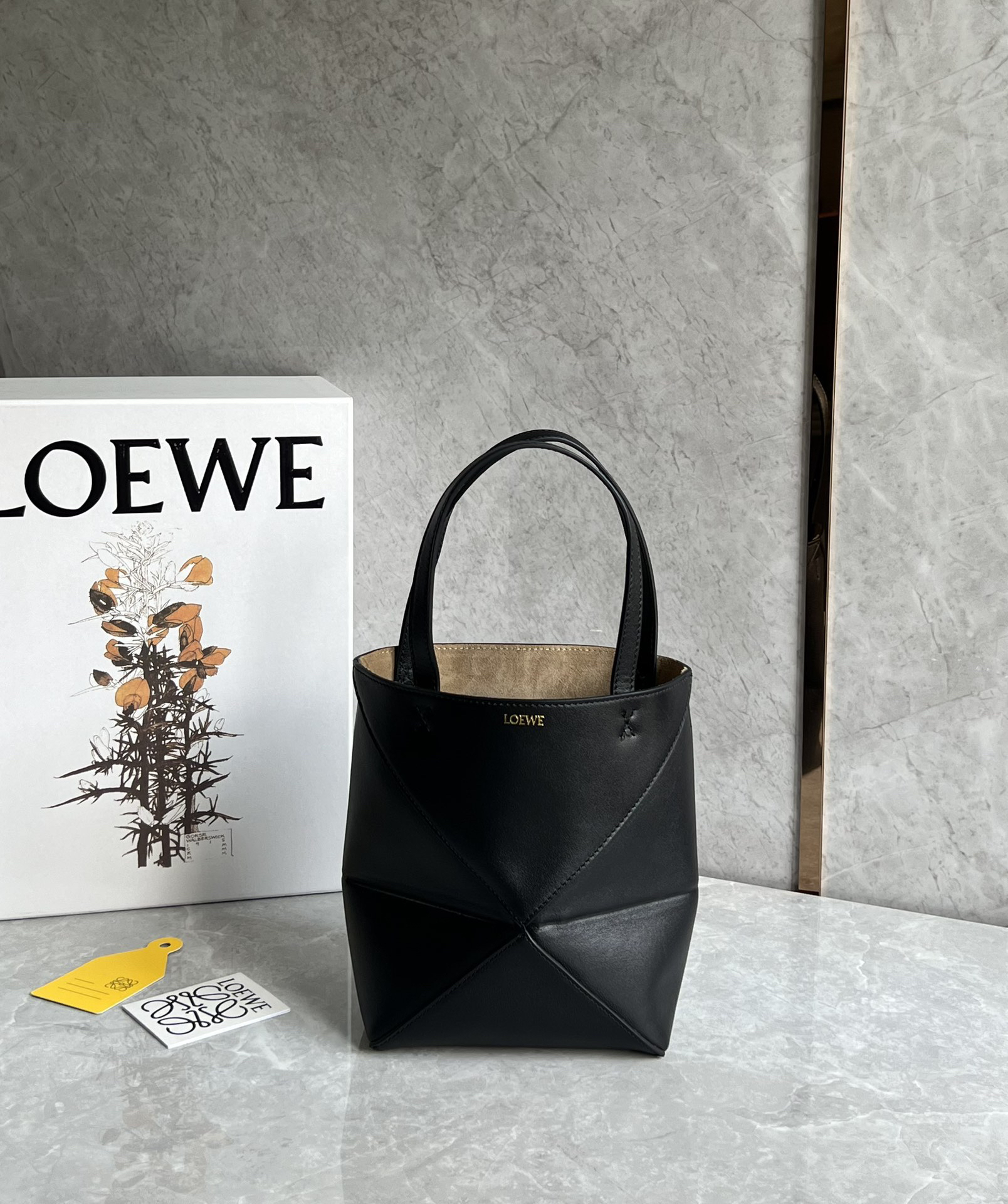 Loewe zzle fold series foldable tote bag 0695