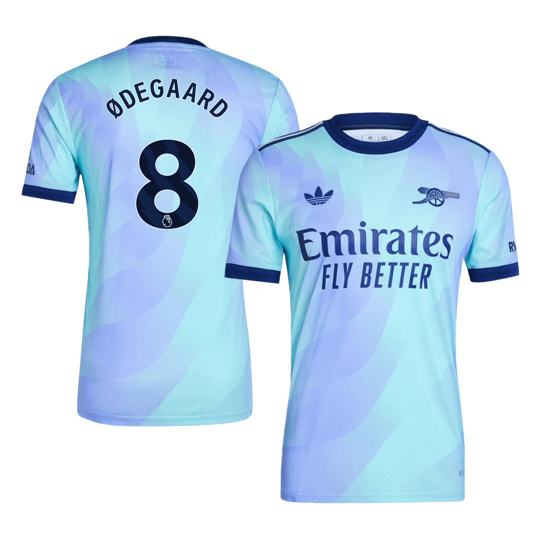 ØDEGAARD ​​#8 Arsenal 2024/25 Third Away Football Shirt