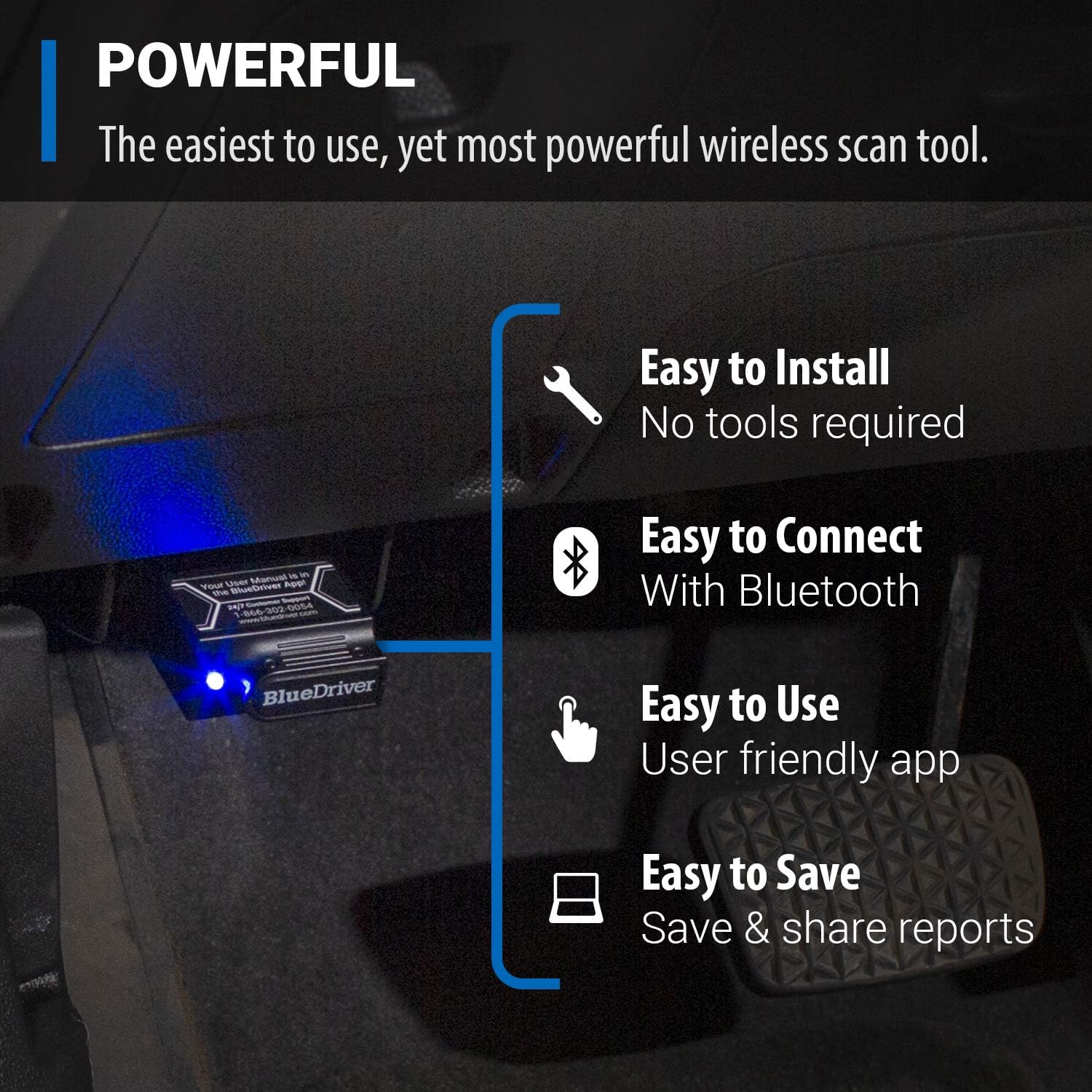 BlueDriver Bluetooth Pro OBDII Scan Tool