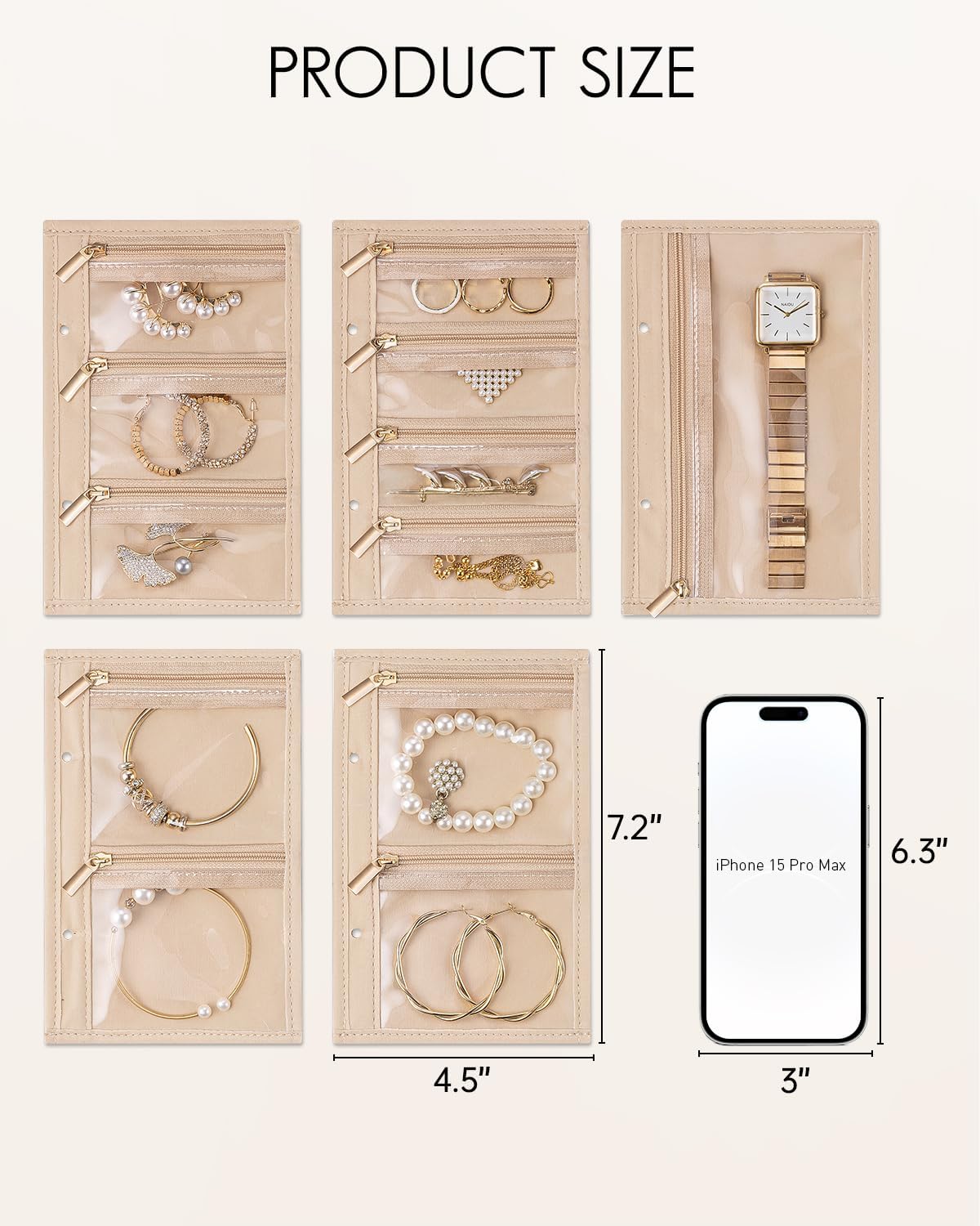 🔥ON SALE🔥Jewelry Storage Book Ring Binder
