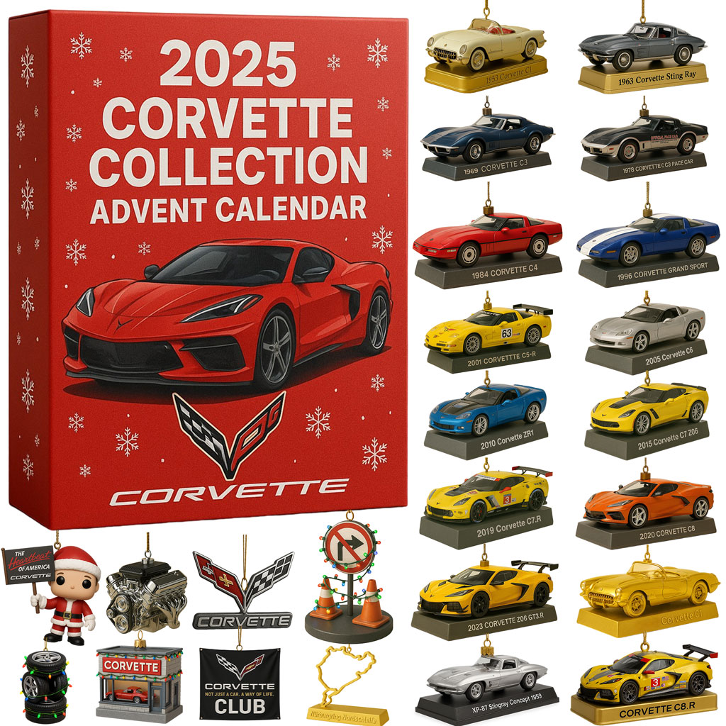 Corvette Car Collect Advent Calendar 2025