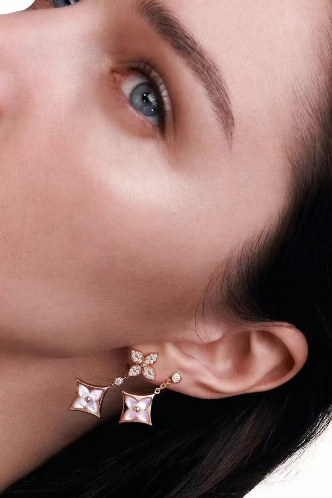 Louis Vuitton Monogram Flower earrings