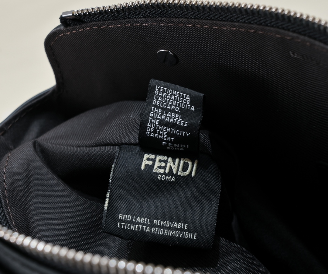 FENDI BY THE WAY REGULAR Boston Pillow Bag F8876