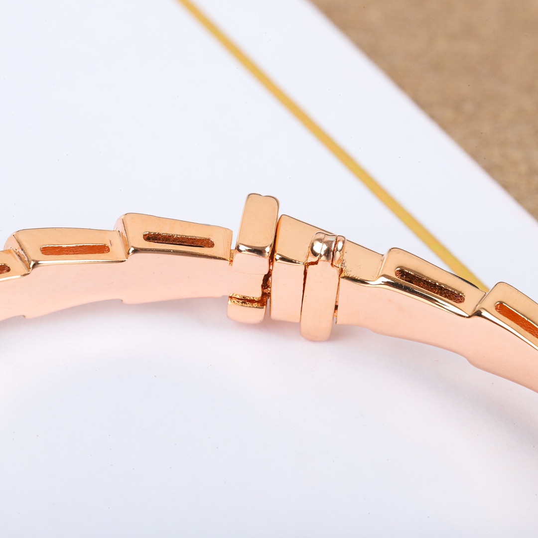 Bulgari Serpenti Viper mother-of-pearl bracelet