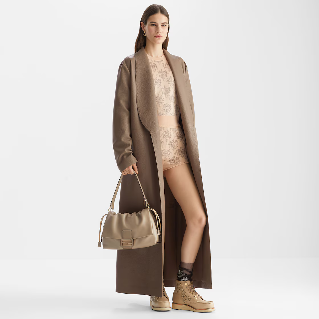 Fendi Mamma Baguette Large 8BR834AQ0DF0E65