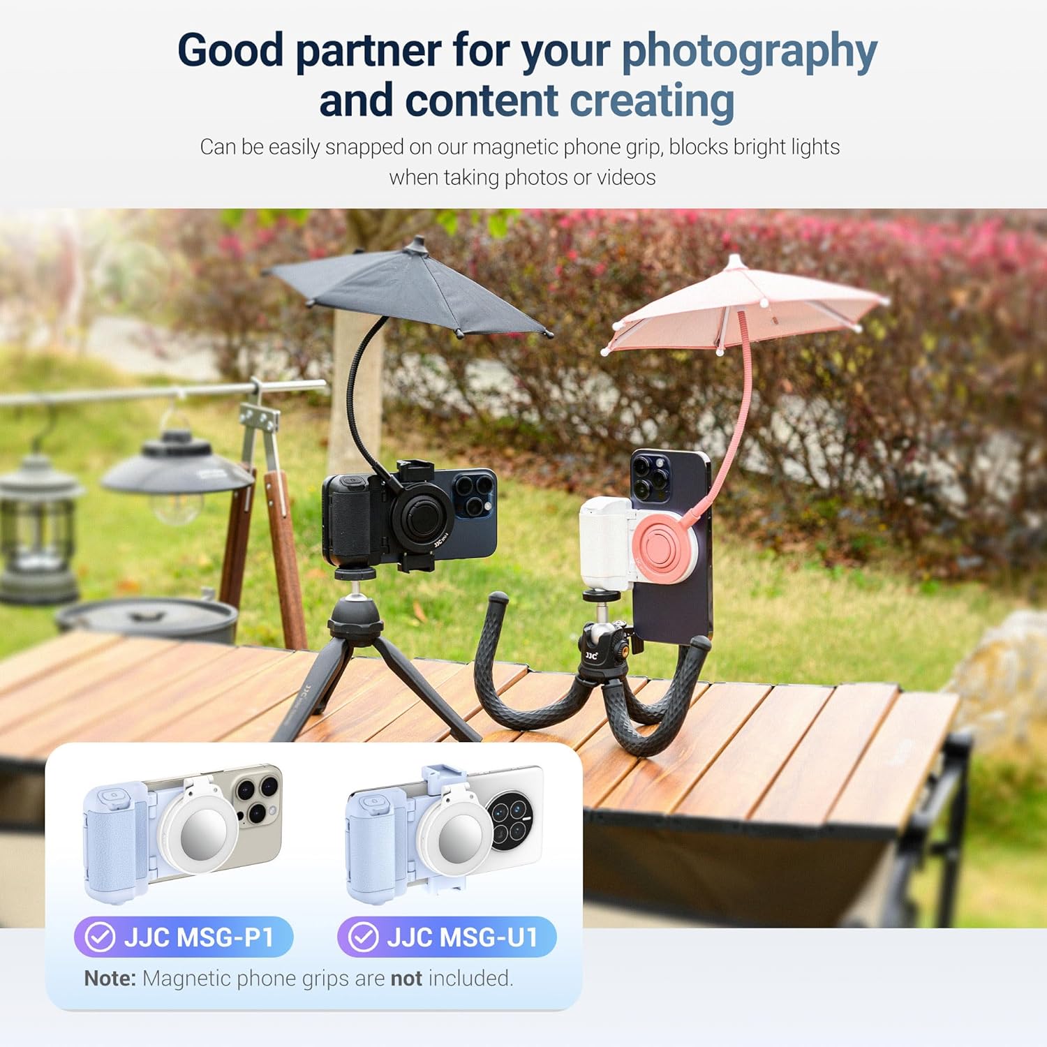 🔥Last Day Promotion 65% OFF - Magnetic Phone Sun Shade Shield Umbrella