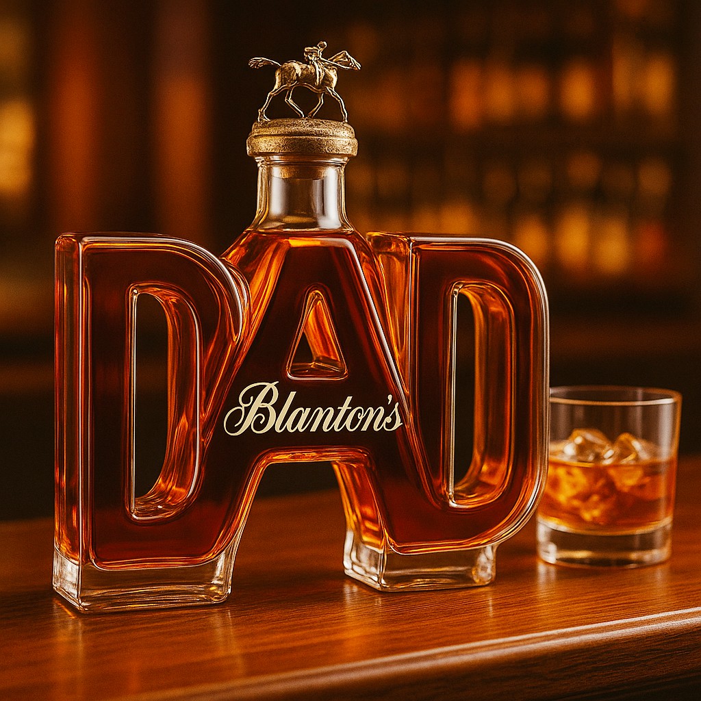 DAD Whiskey Bottle