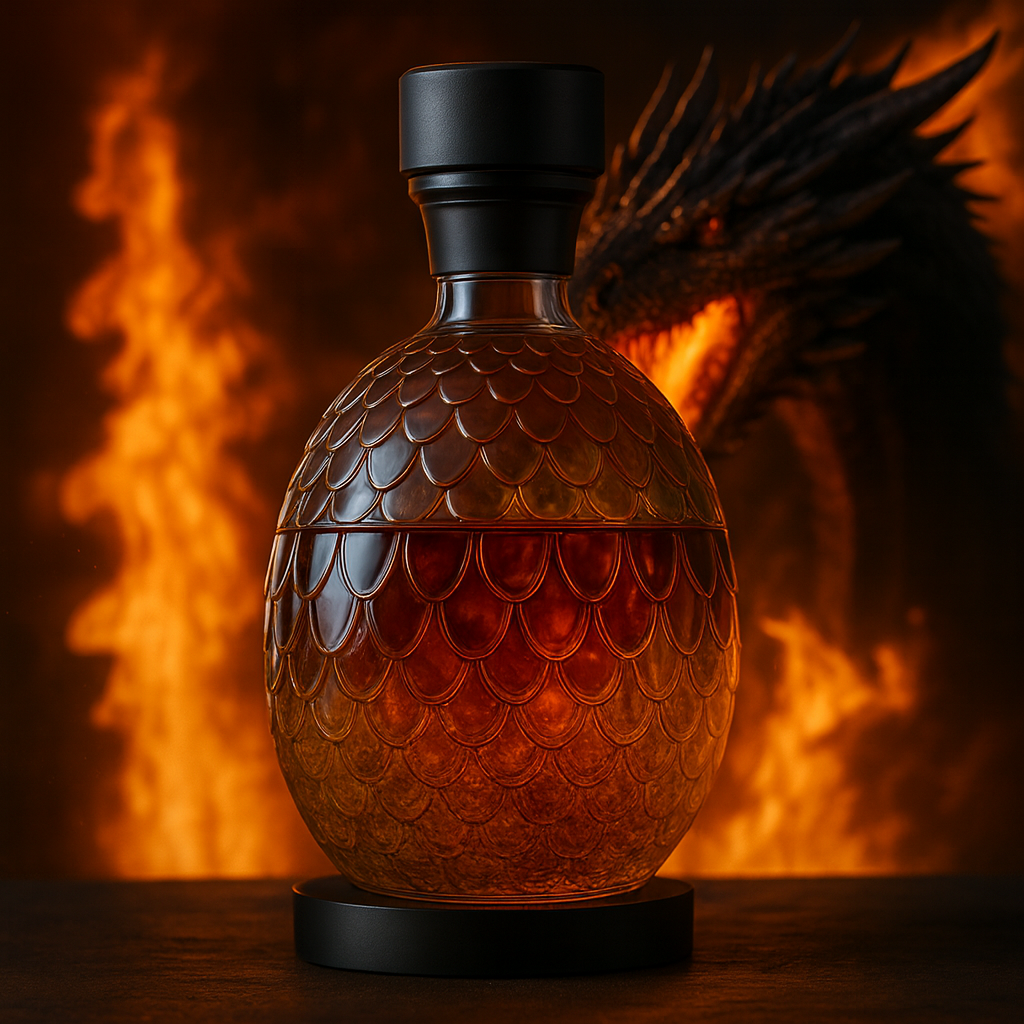 Legendary Dragon Egg Whiskey bottle – Collector’s Edition