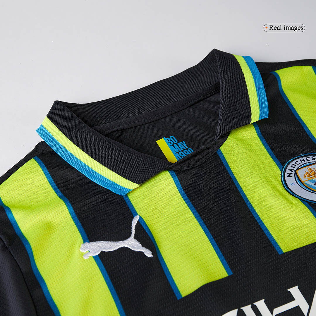 Manchester City Kids Away Football Shirt (Shirt + Shorts) 2024/25