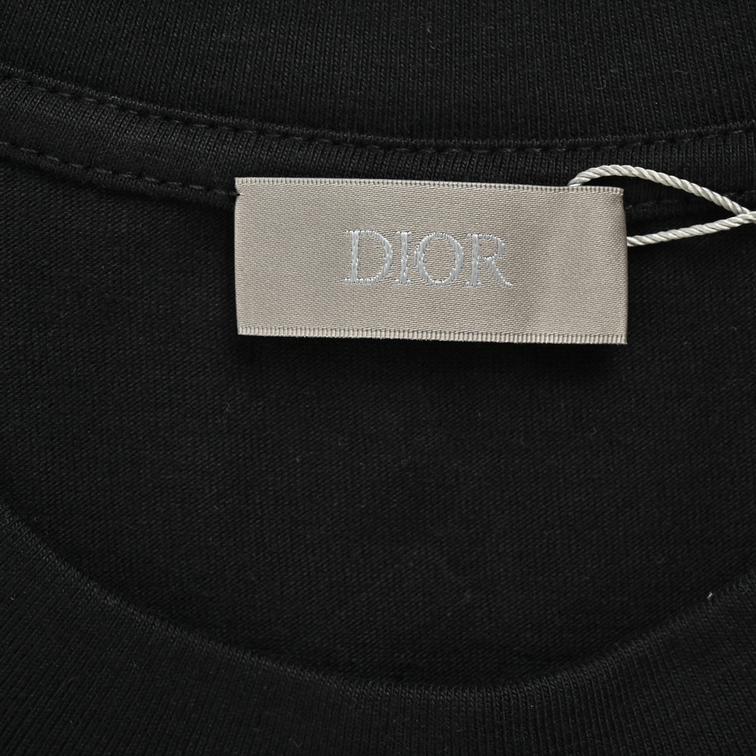 Dior 24ss 1947 signature letter print short sleeve
