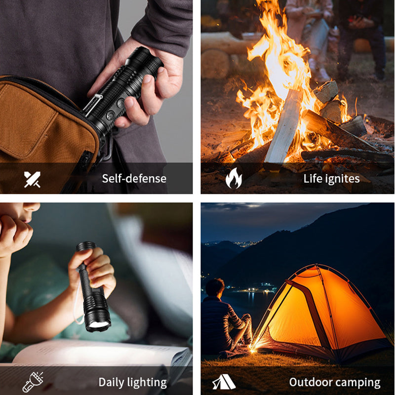 ⚡2025 new hot sale🔥 4 in 1 Outdoor LED Flashlight