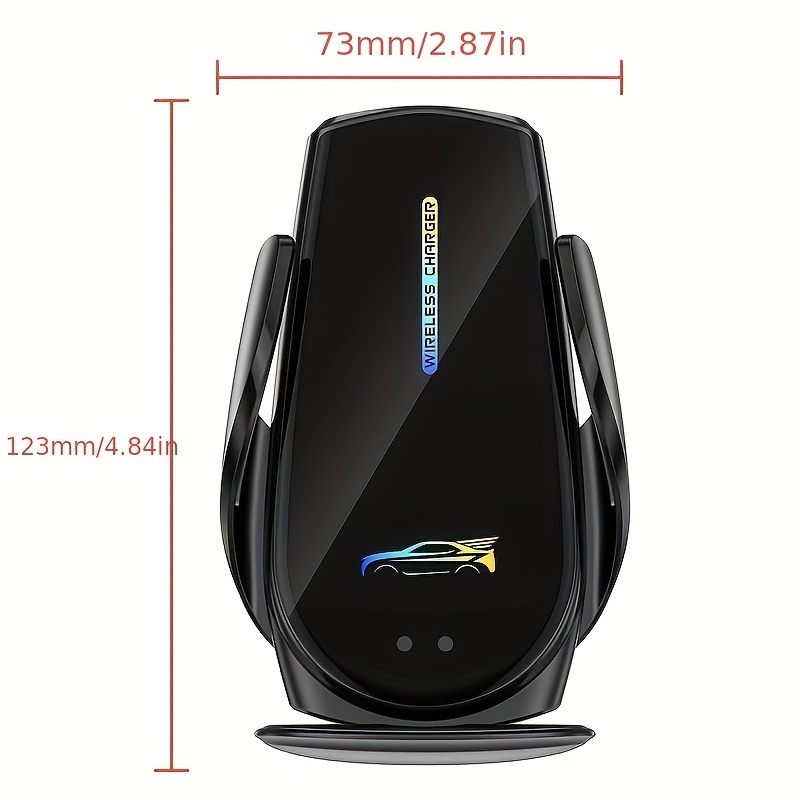 AmazeFan New Car Mount For Mobile Phone Holder Universal Wireless Charging Magnetic Multi-functional Navigation Auto-sensing