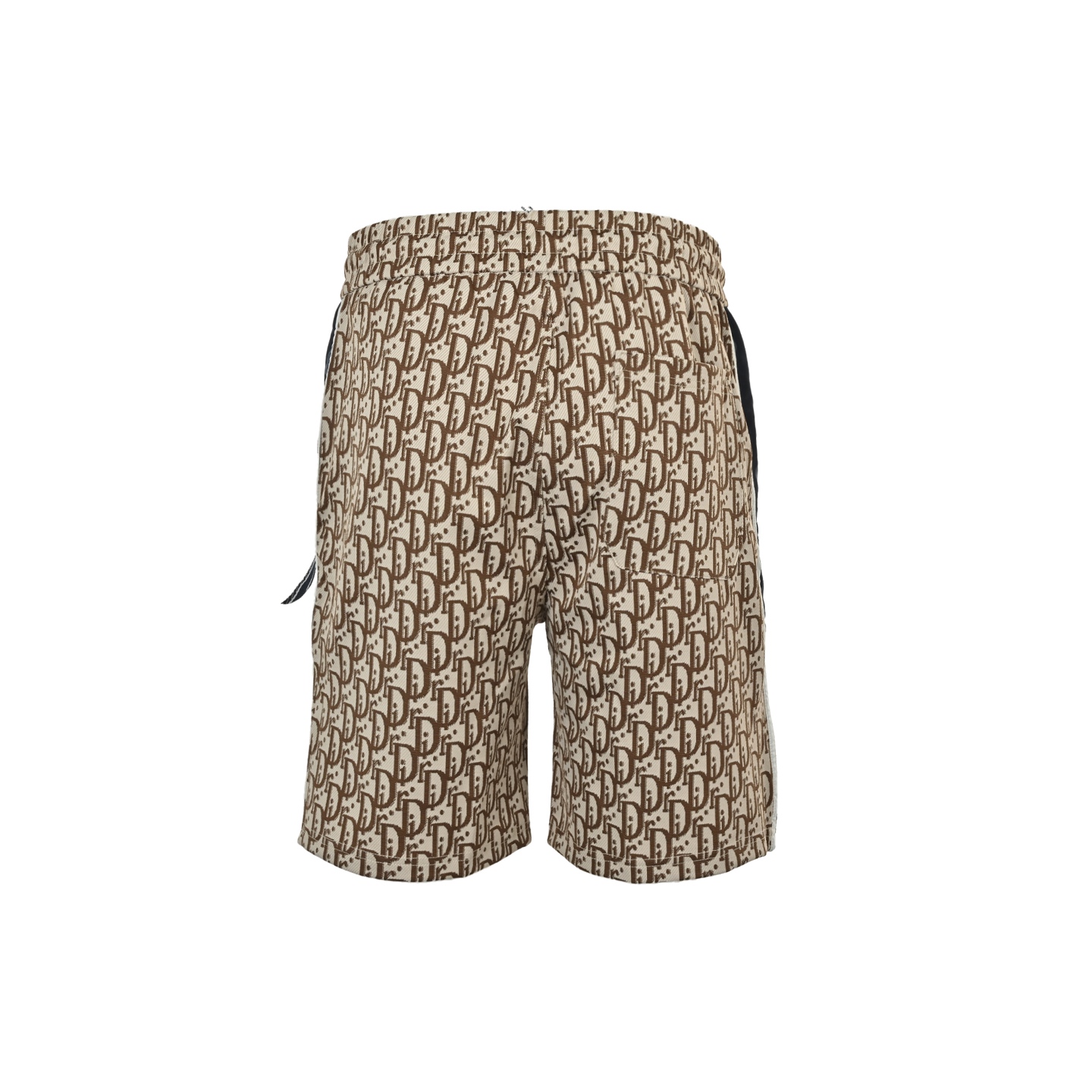 Dior 25ss all over print monogram jacquard side webbing shorts