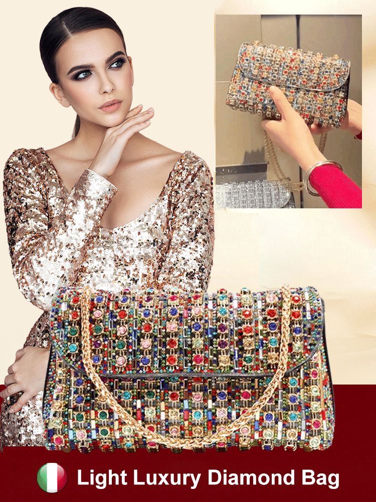 👍Last Day Promotion 60% OFF💥Light Luxury Diamond Bag💝FREE SHIPPING NOW