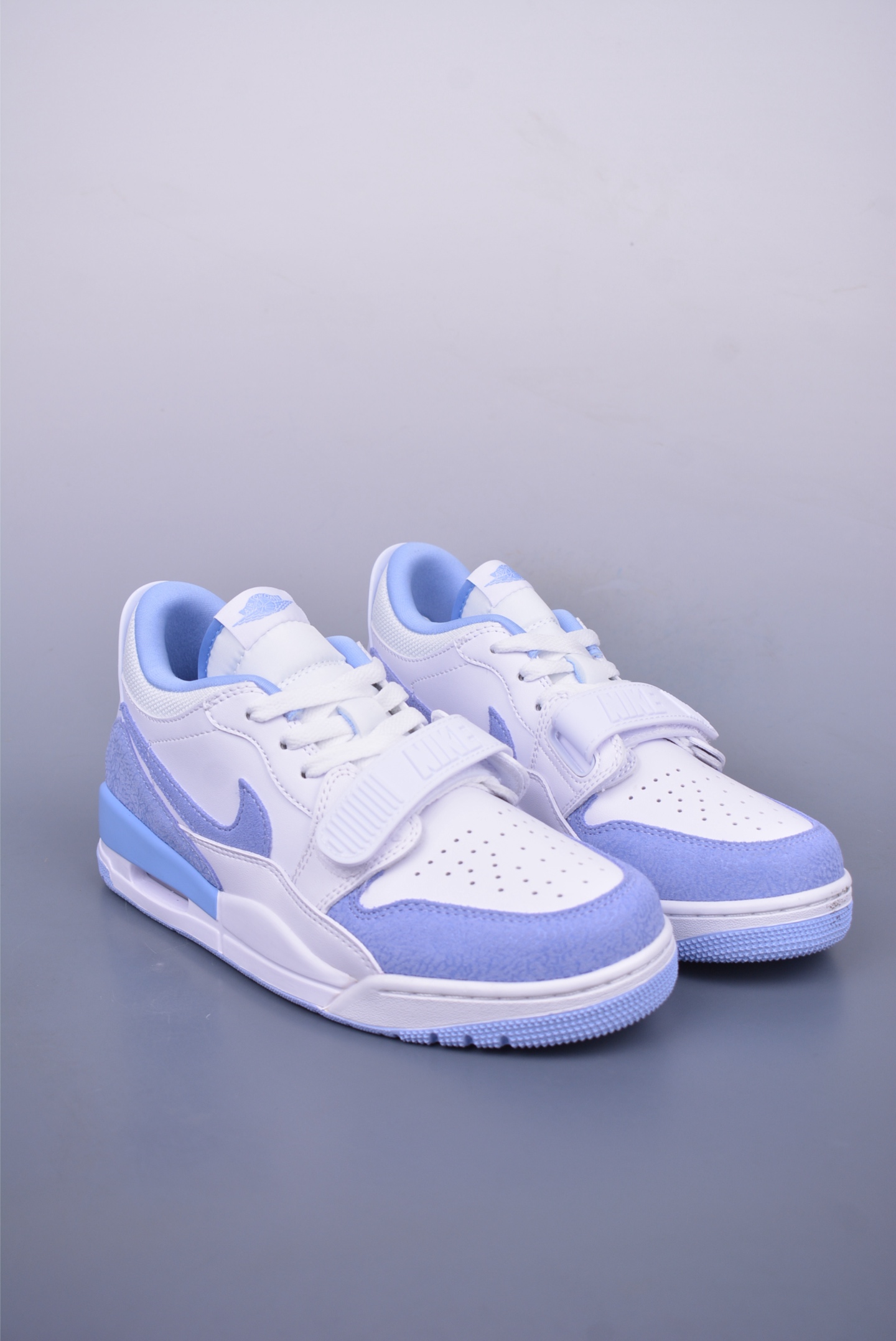 Air Jordan Legacy 312 Low basketball shoes White Card Blue FQ7827-104