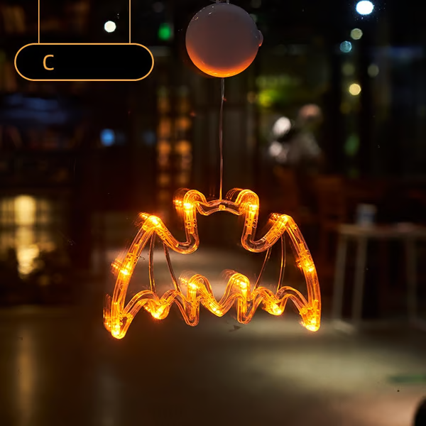 🌟On Sale🎃Halloween Decorations Window Lights with Suction Cups