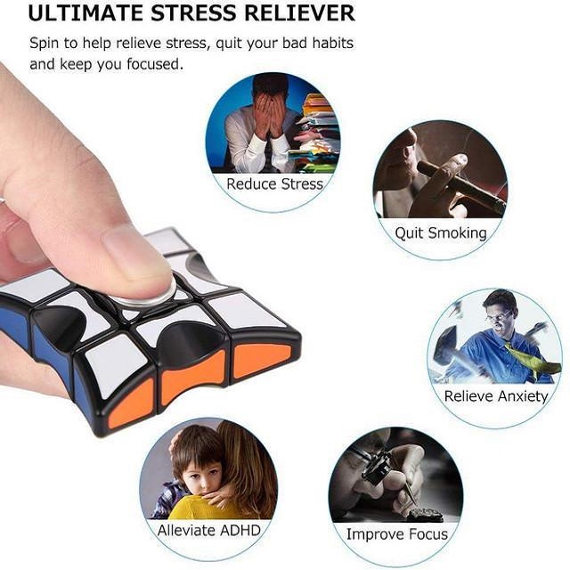 (🌲XMAS Hot Sale- 50% OFF) Fingertip Gyro Cube-🔥Buy 3 Get 2 Free Today🔥