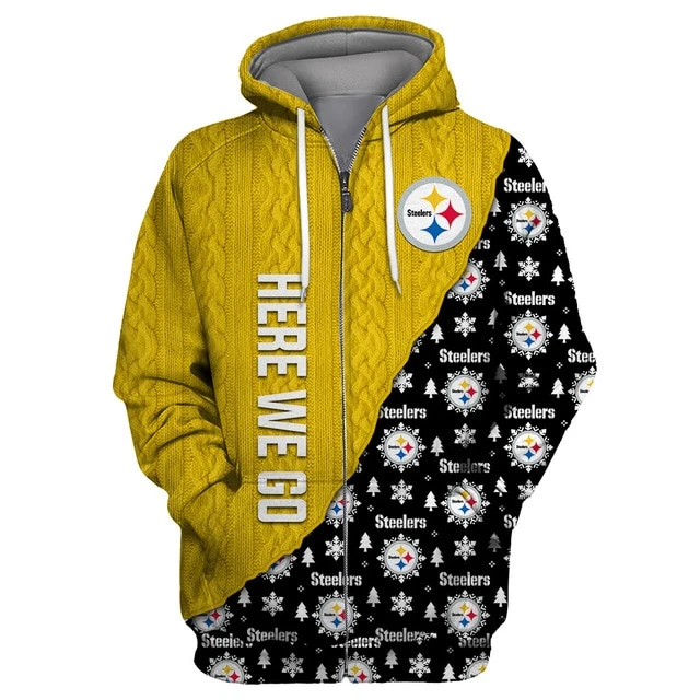 PITTSBURGH STEELERS 3D CHRISTMAS HOODIE ABC03