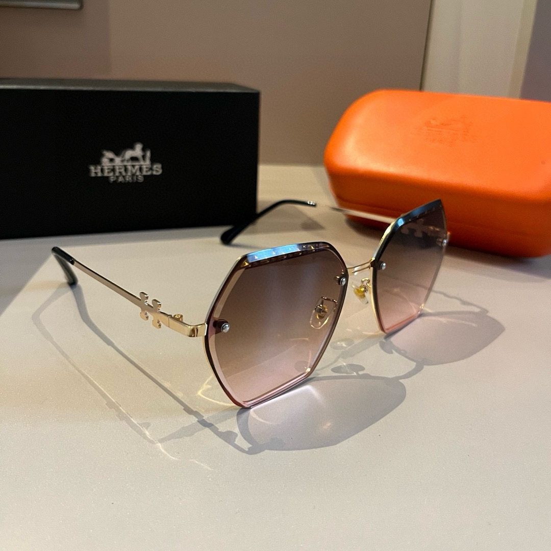 Hermes Square Frame Sunglasses