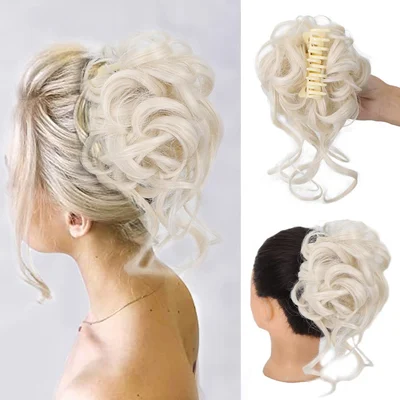 🔥🔥Buy 1 Get 1 Free💖 - Curly Bun Hair Claw Clips