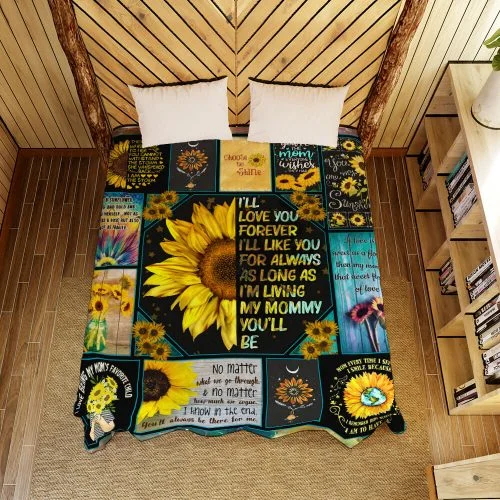 I Love You Mommy Quilt Blanket