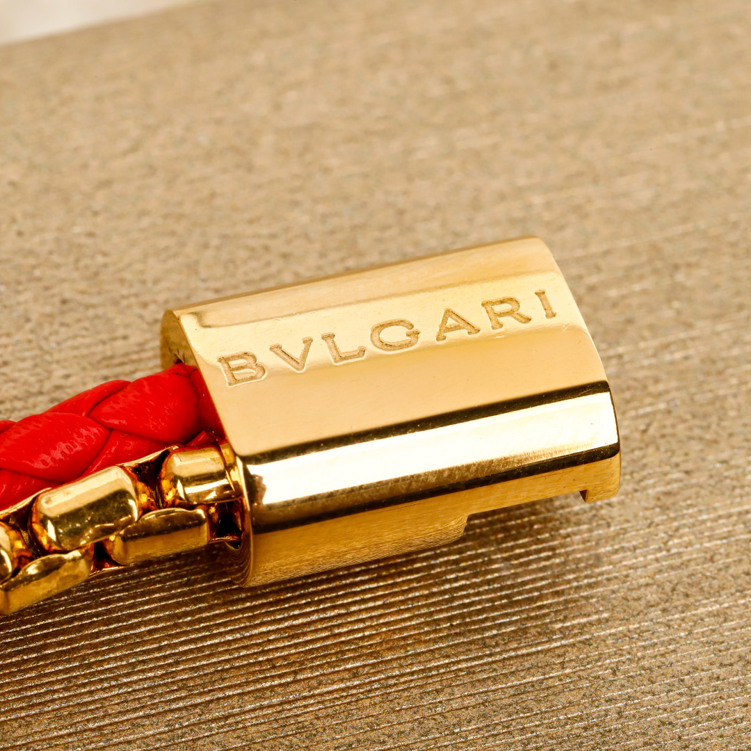 Bulgari new serpenti snake head double bracelet
