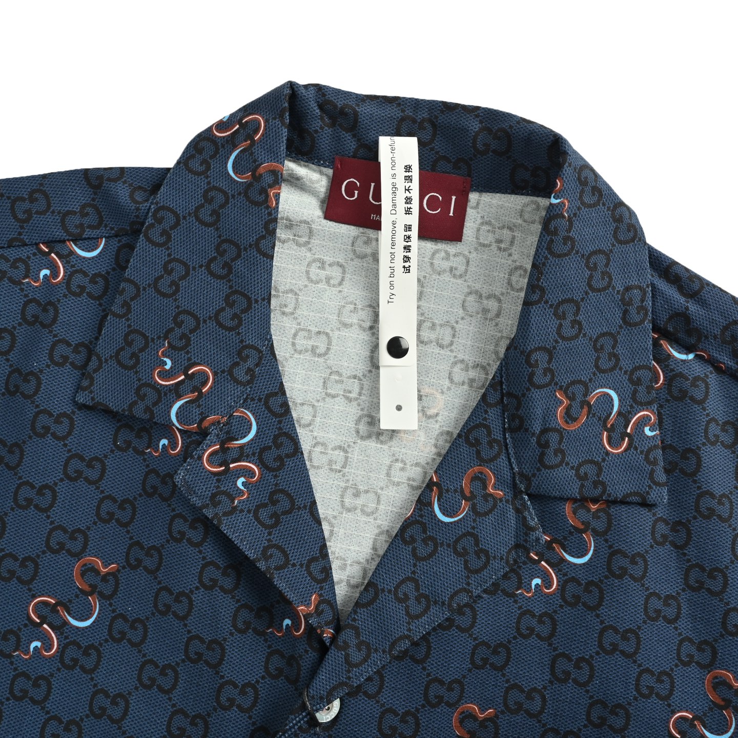 Gucci Year of the Snake Limited Edition Snake Print Short Sleeve Shirt