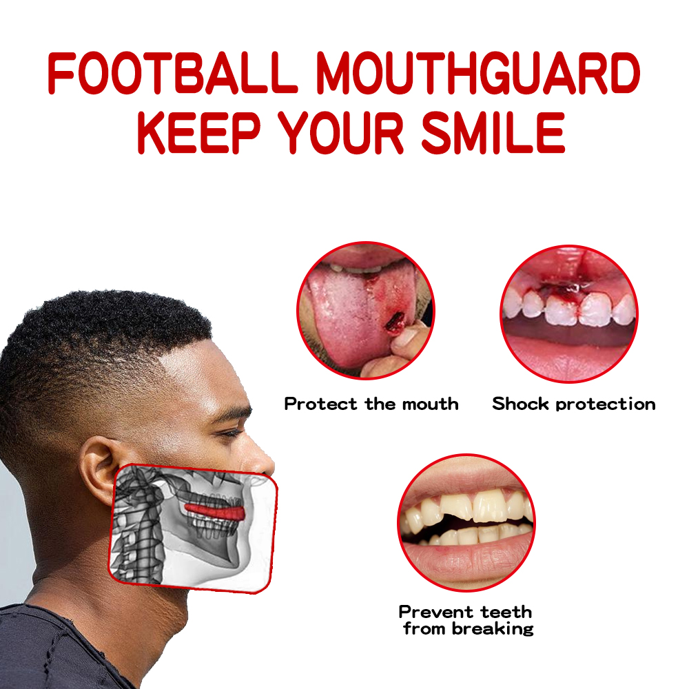2 Pack Youth Football Mouth Guard
