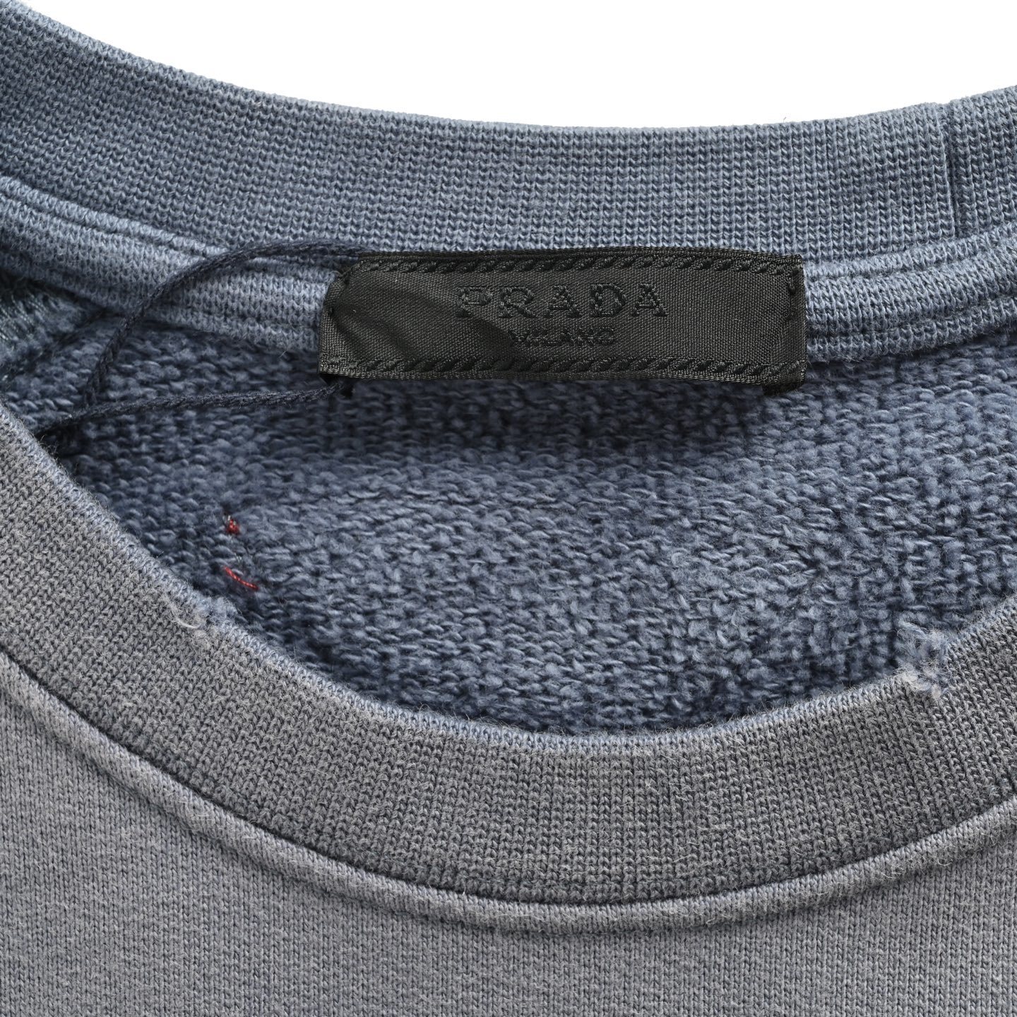 Prada 25Fw gradient tie-dye crewneck sweatshirt