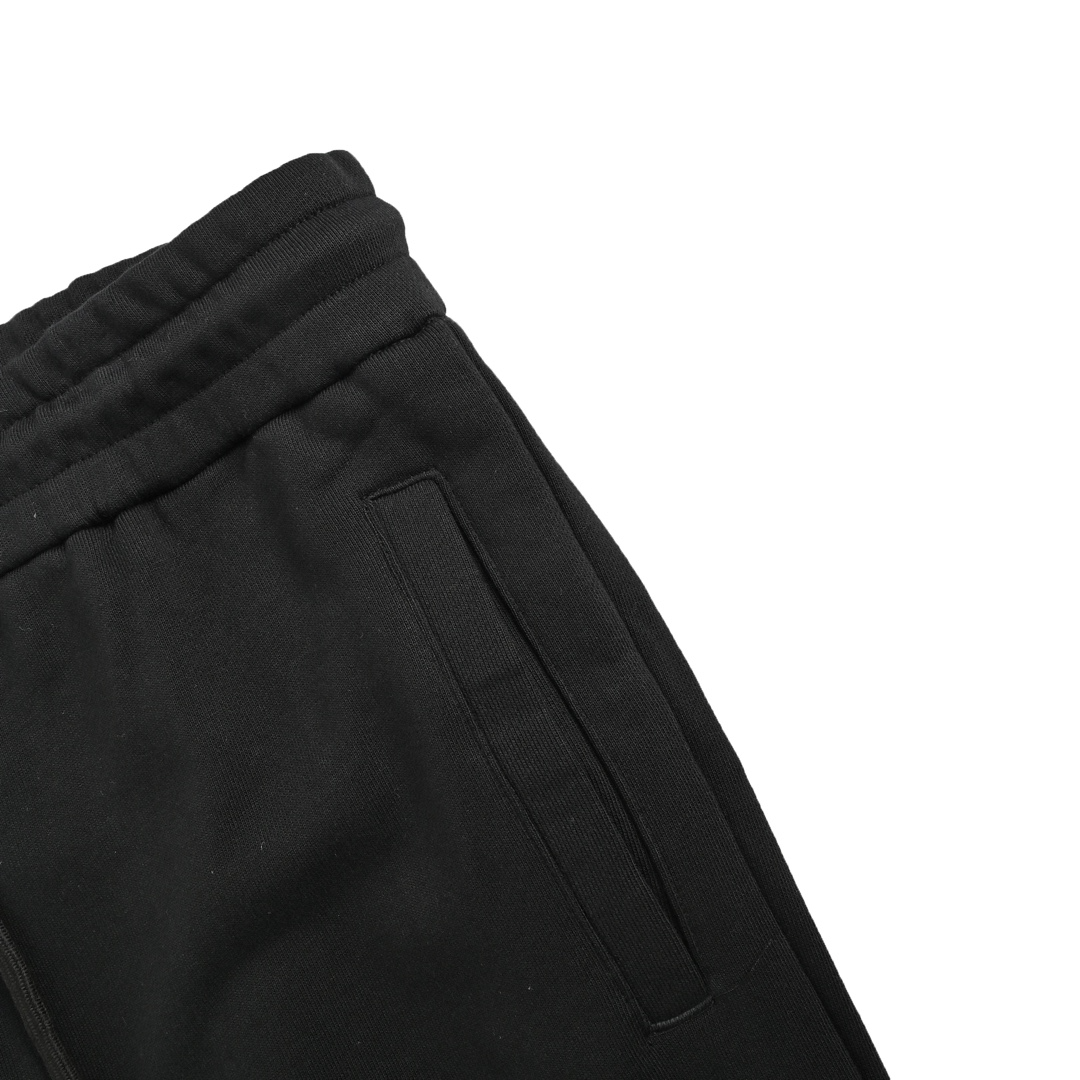 Fendi 24Fw double F eye embroidered trousers