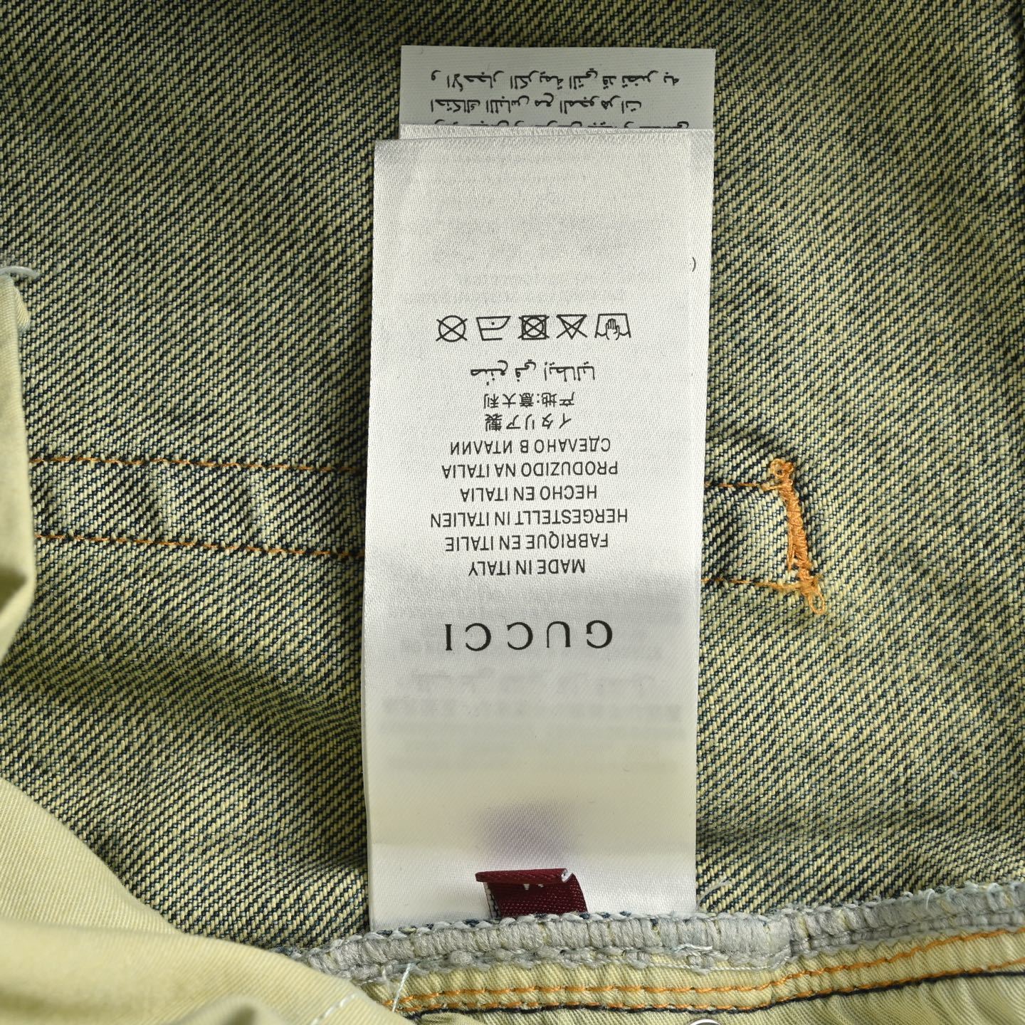 Gucci 25ss GG Year of the Snake Limited Edition Denim