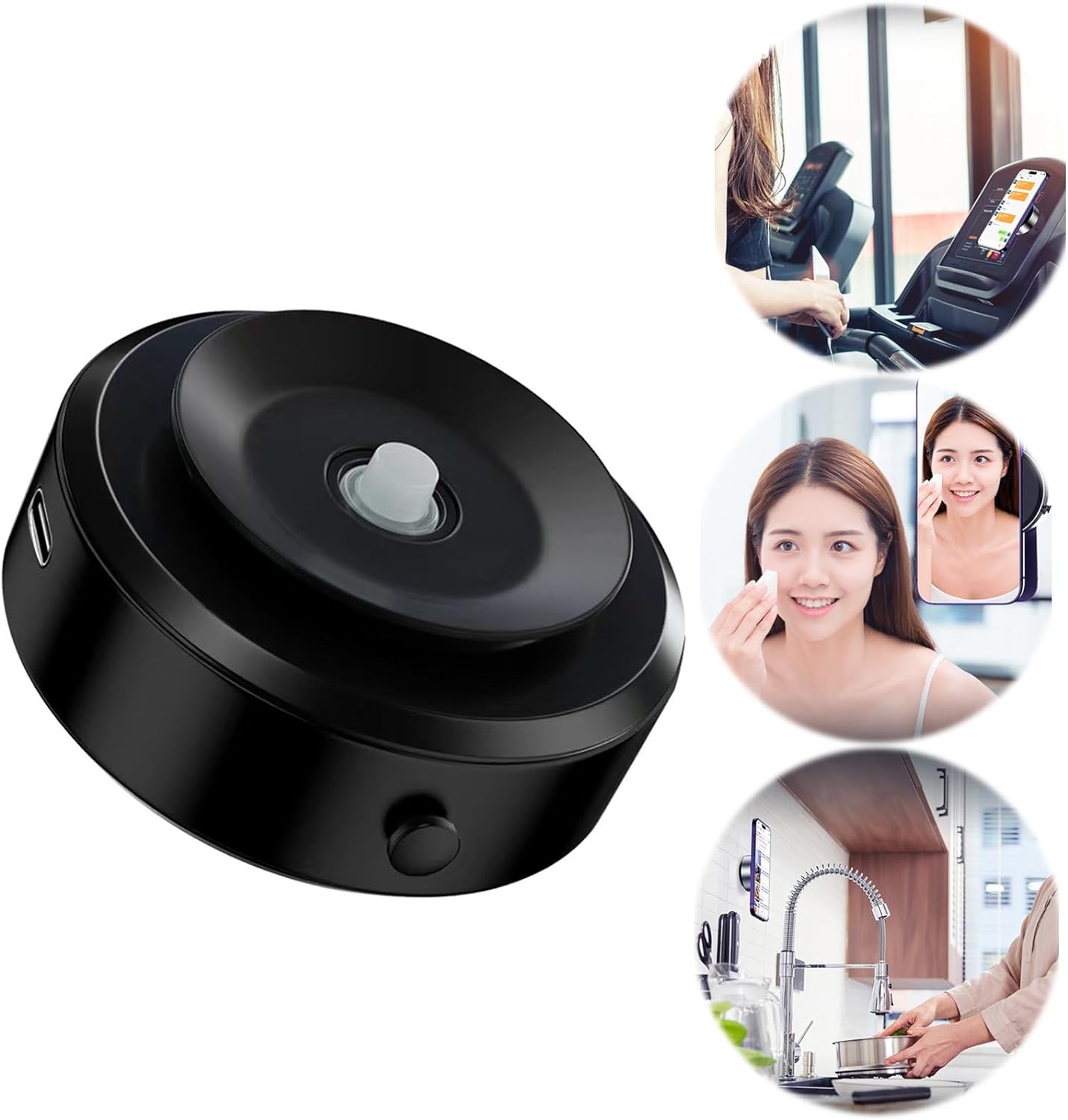 👍Last Day Promotion 45% OFF💥2024 upgrade Dual-Sided Magnetic Phone Holder with Automatic Suction Cup