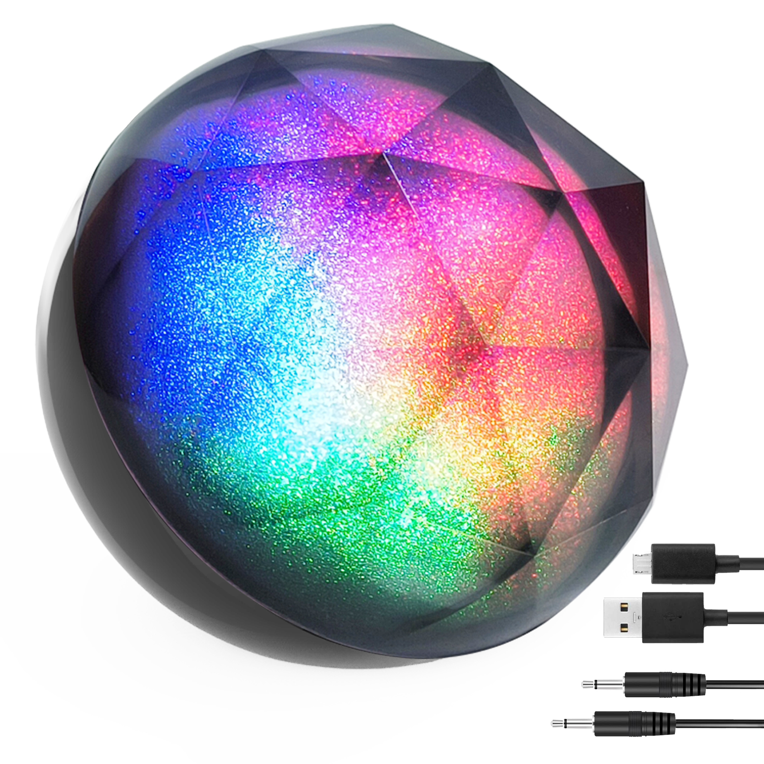 crystal ball speaker bluetooth