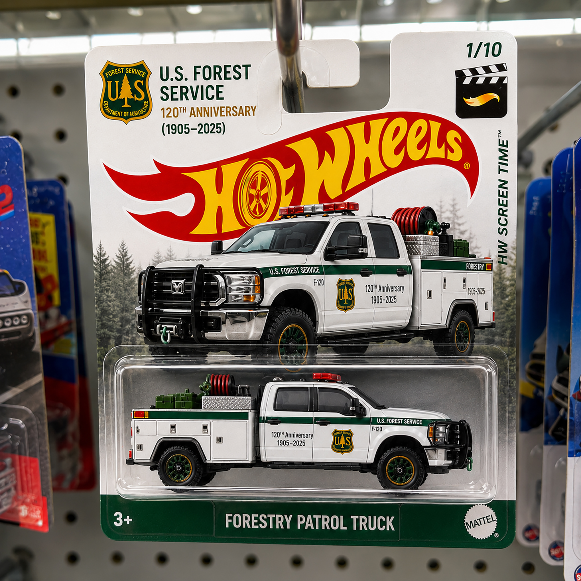 Hot Wheels U.S. Forest Service – 120th Anniversary Forestry Patrol Truck