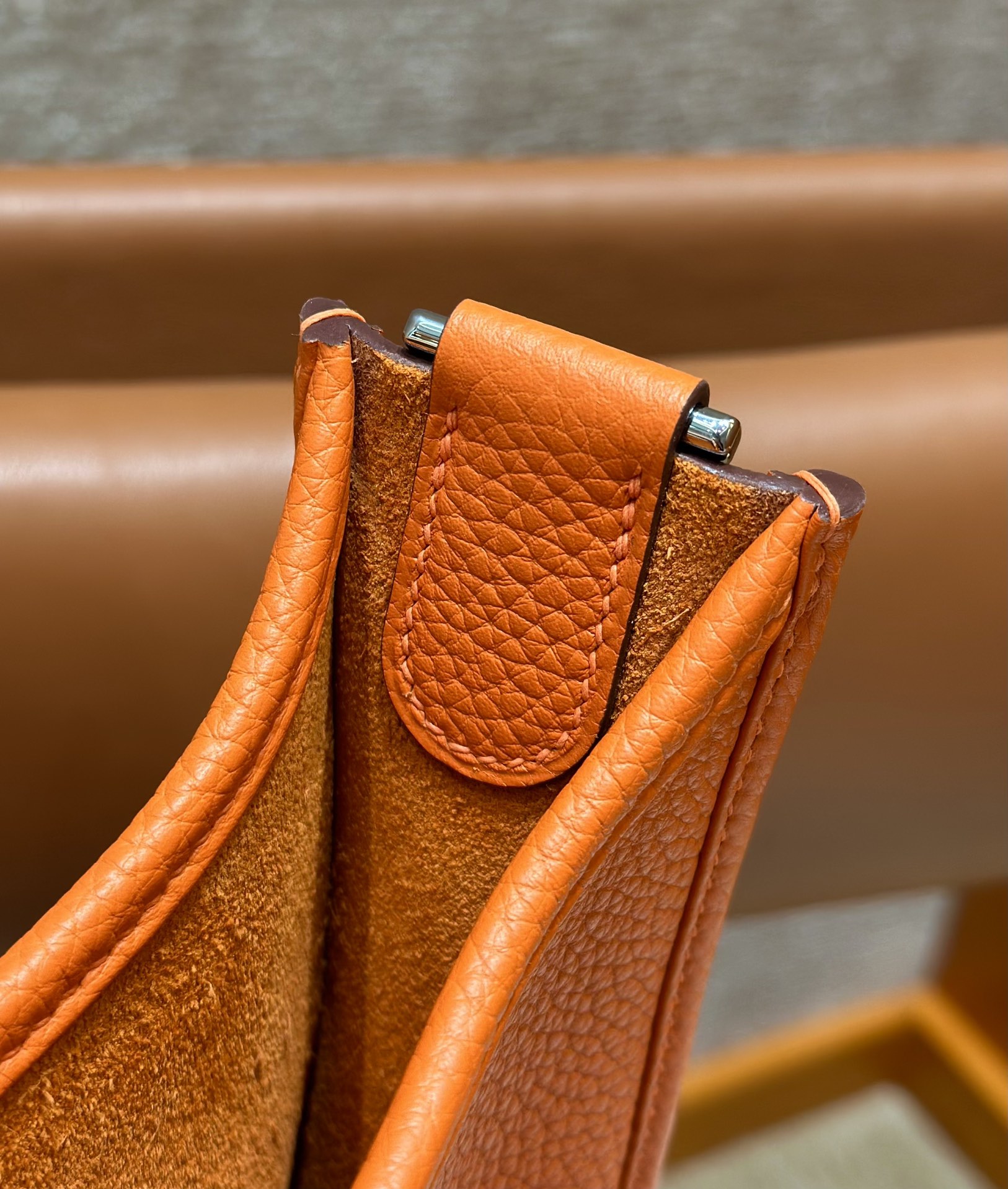 Hermès Evelyne 93Orange (Handmade to order)