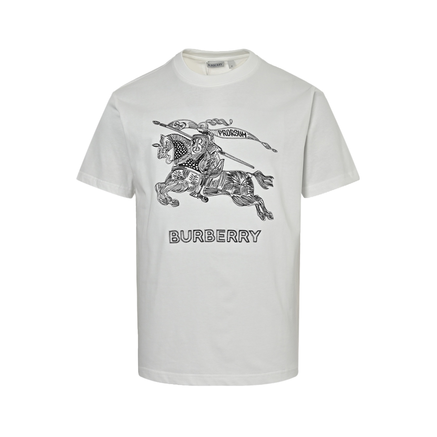 Burberry Knight Horse Embroidered Short Sleeve