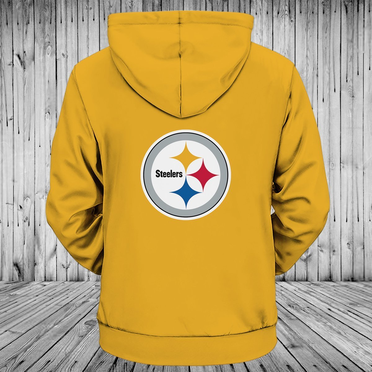 STEELERS 3D HOODIE 5
